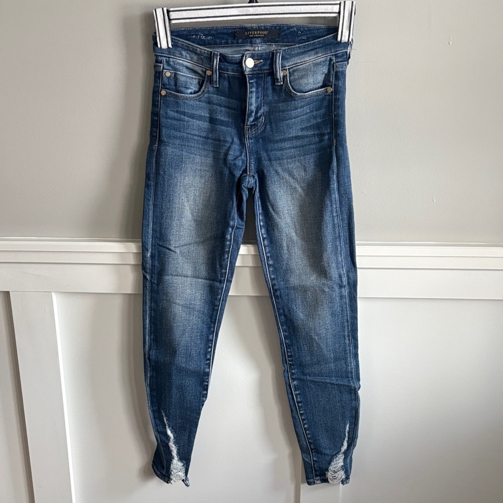Liverpool the Ankle Skinny Jeans